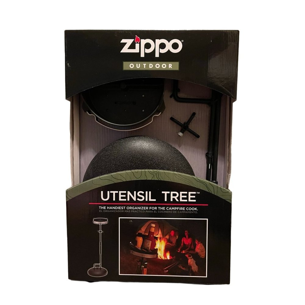 New Zippo Outdoor Utensil Tree Organizer for Camping Tailgating BBQ's Open Box
